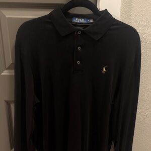 Polo by Ralph Lauren Men's Black Polo Shirt